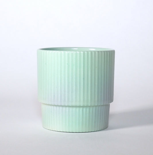 Fluted Cup - Bermuda/Lavender