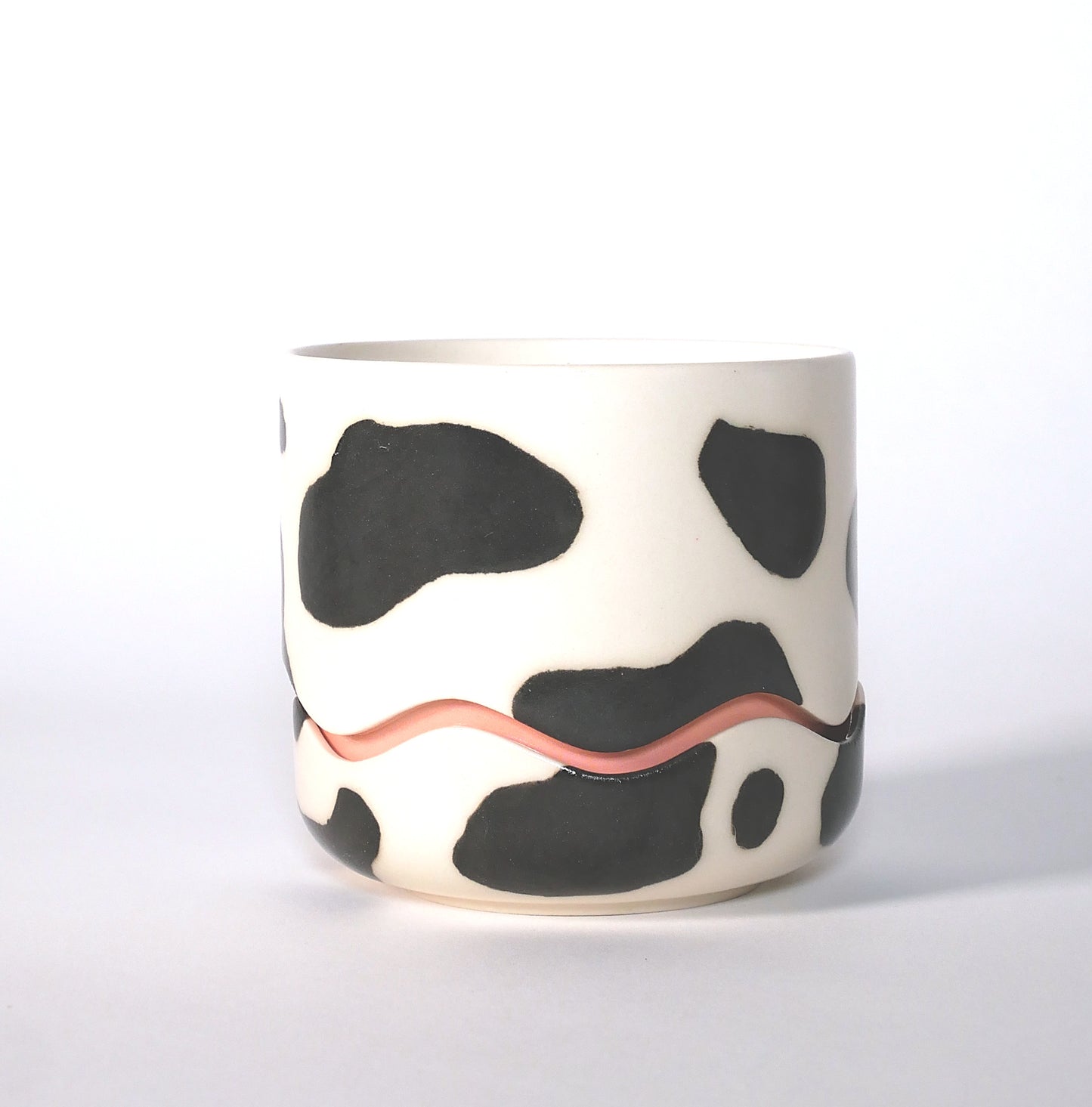 Mini Squiggle Planter / Cow