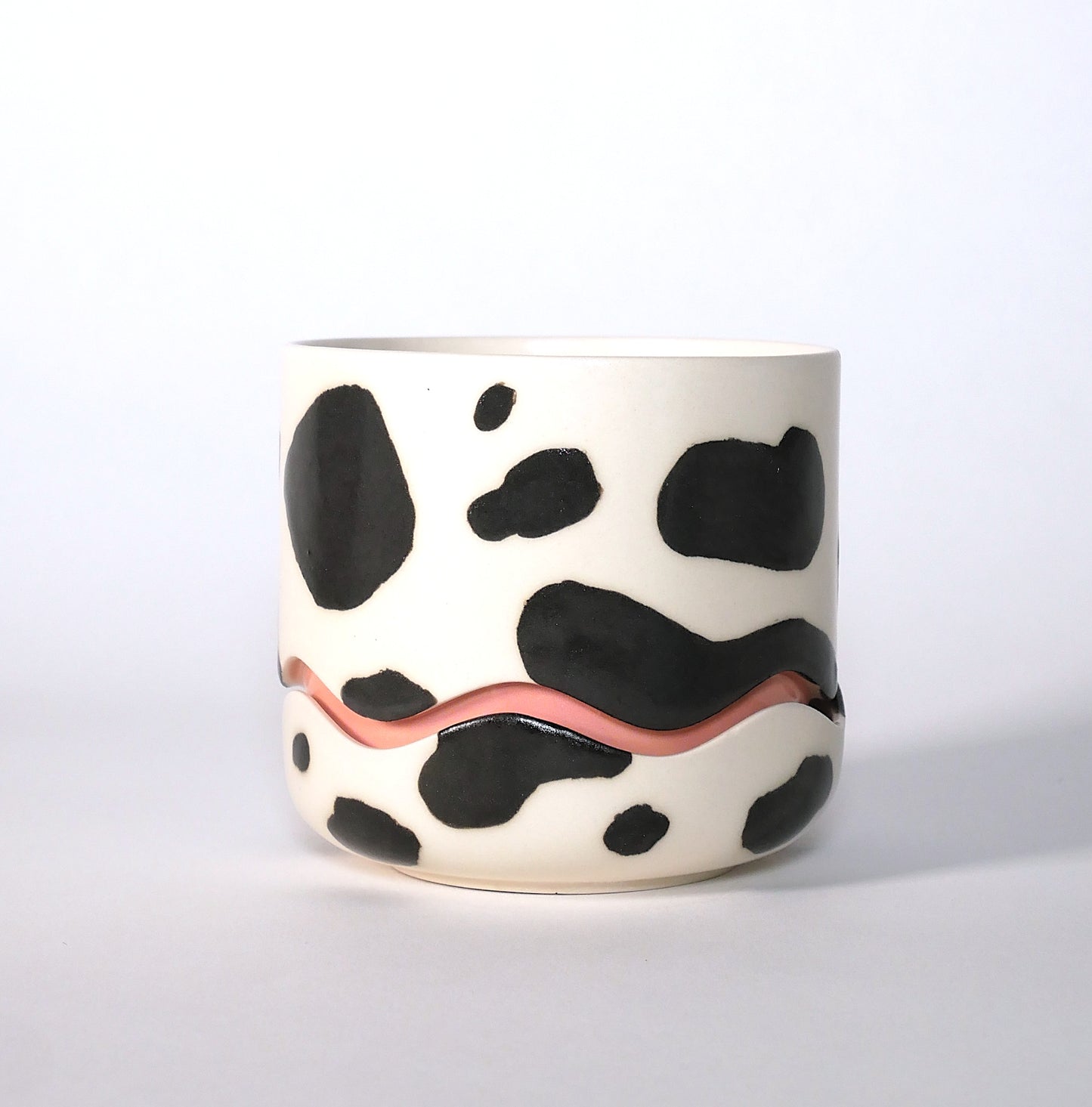 Mini Squiggle Planter / Cow