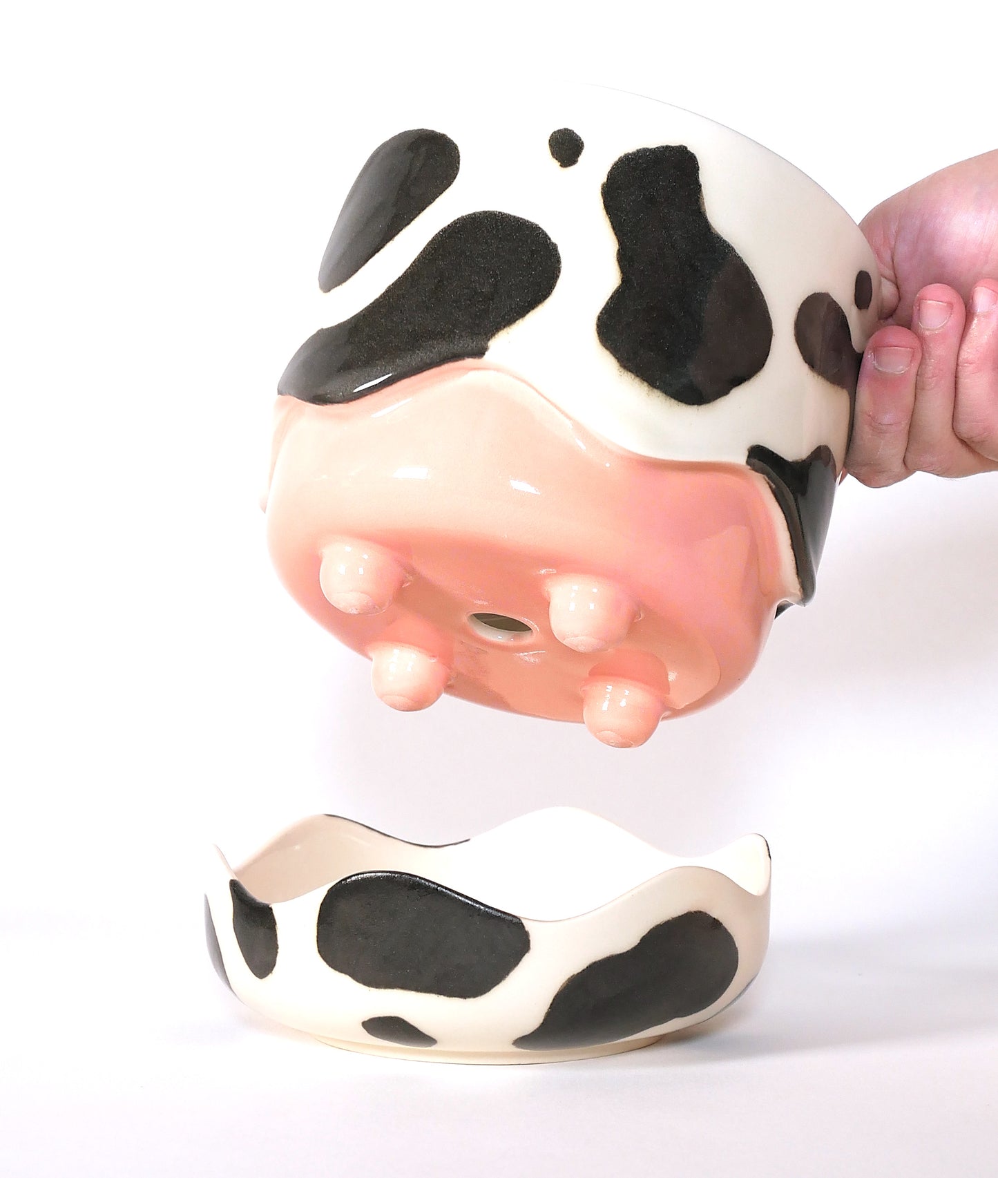 Squiggle Planter / Cow