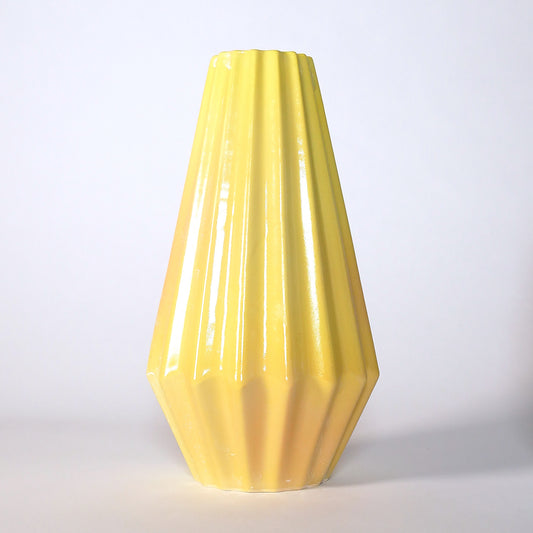 Squiggle Vase / Gradient - Yellow/Tangerine