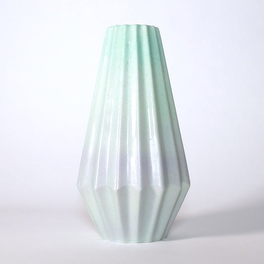 Squiggle Vase / Gradient - Bermuda/Lavender